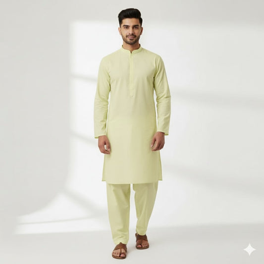Men’s Pastel Yellow Boski