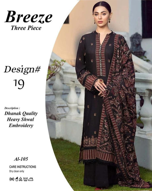 Bareeze Dhanak 3piece