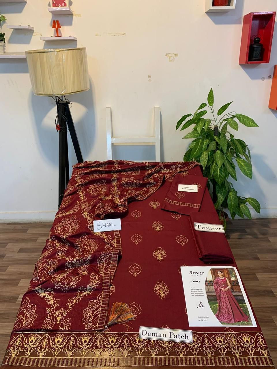 Bareeze Dhanak 3piece