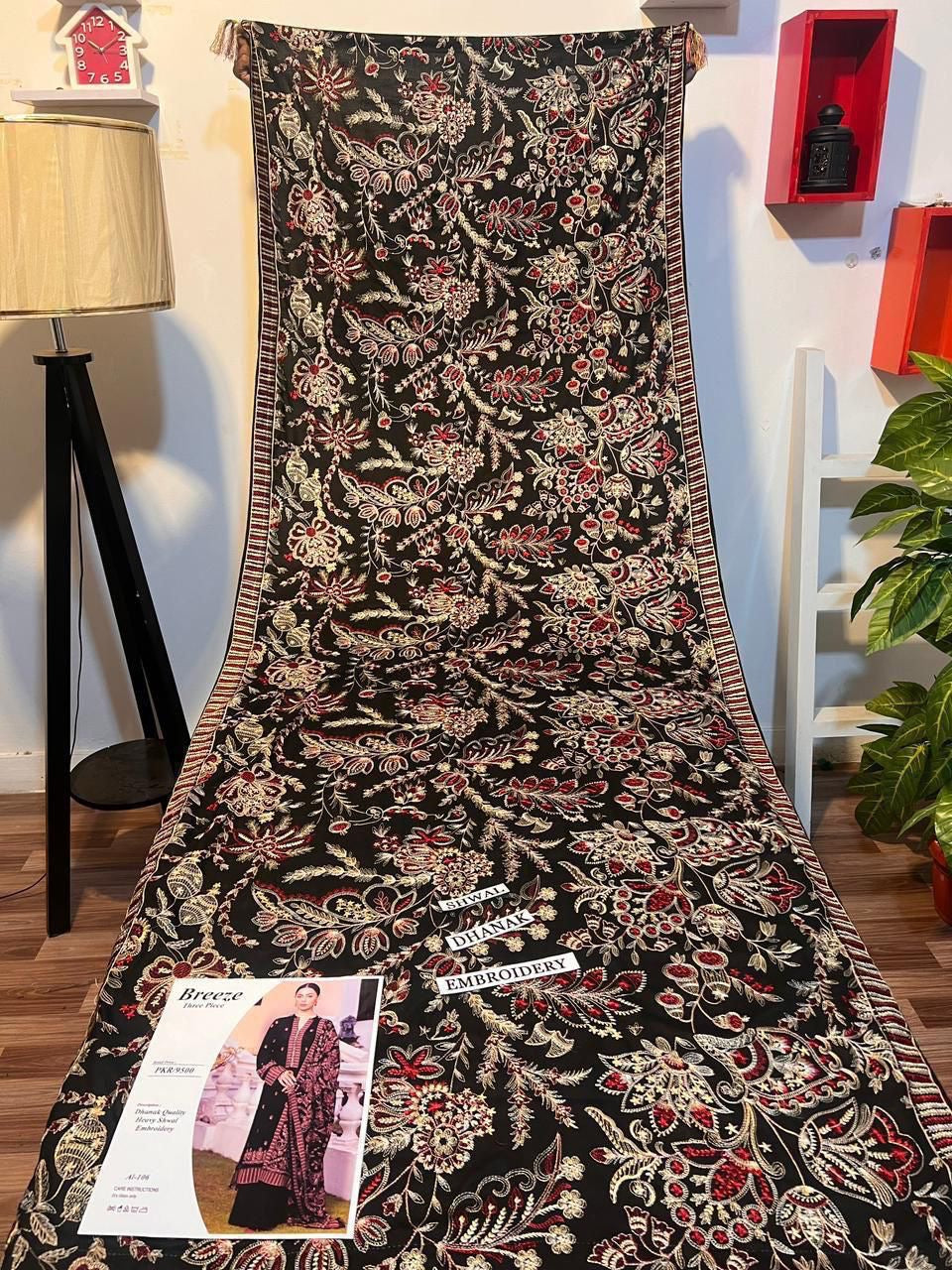 Bareeze Dhanak 3piece