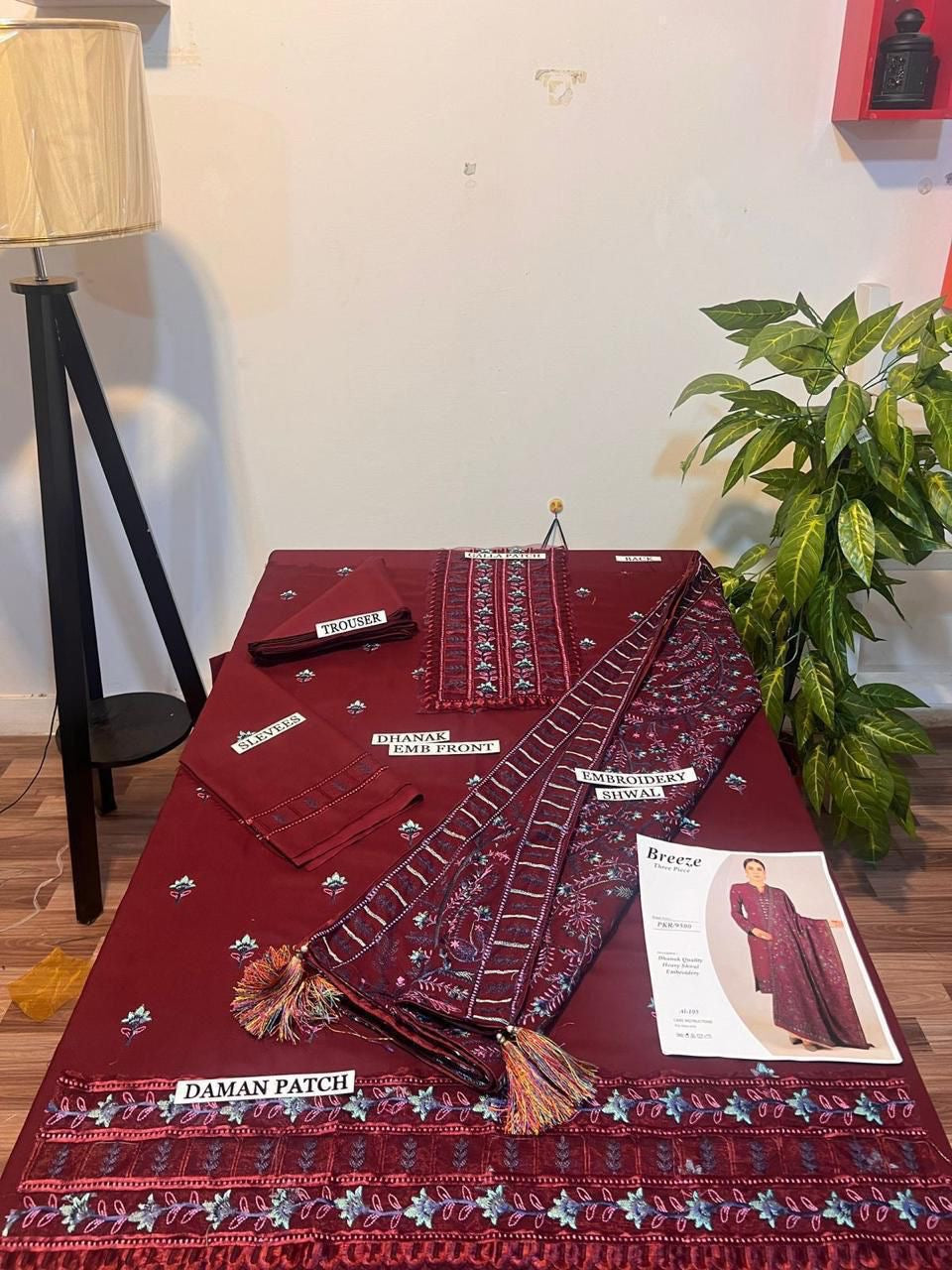 Bareeze Dhanak 3 piece