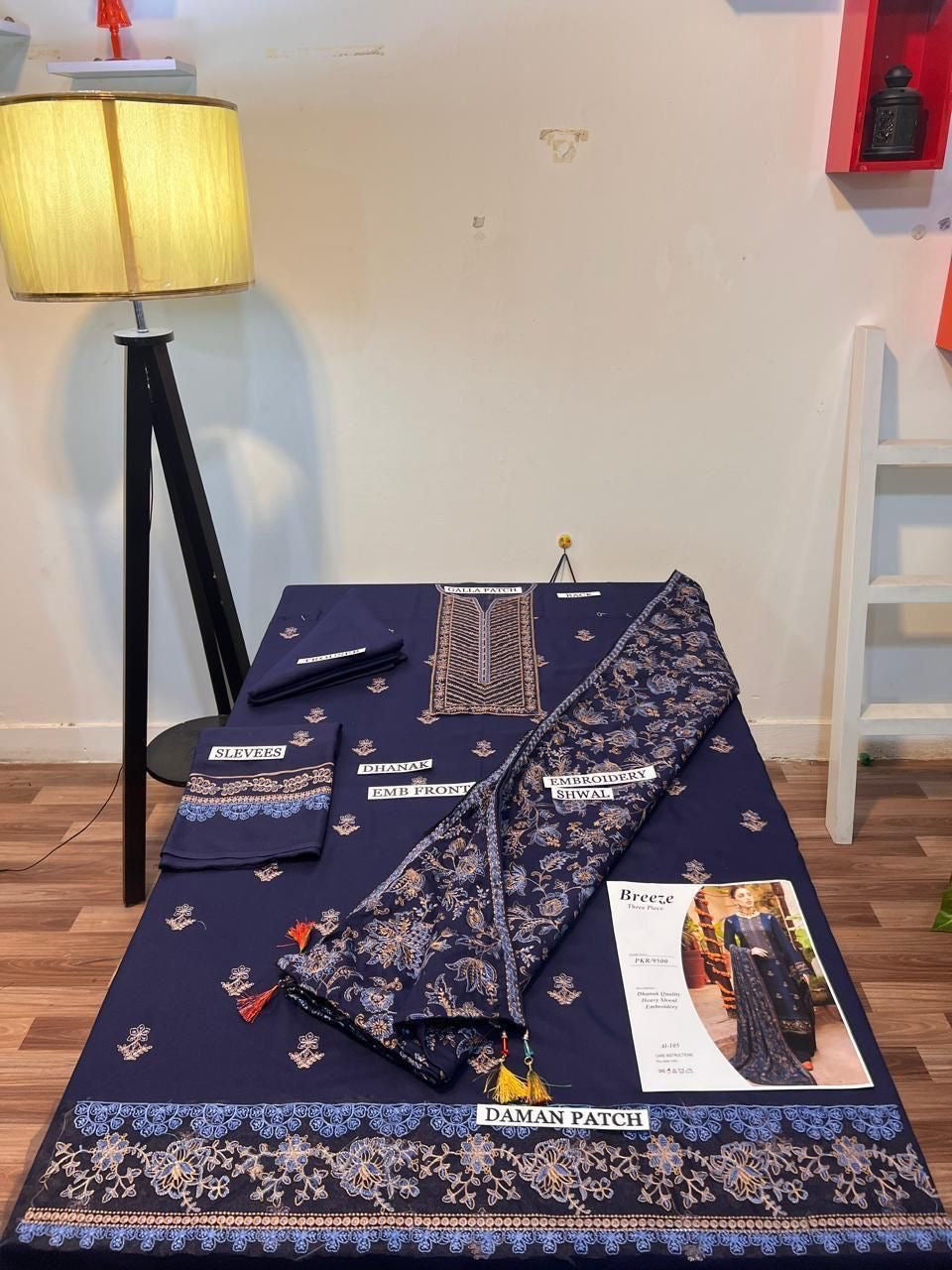 Bareeze Dhanak 3 piece