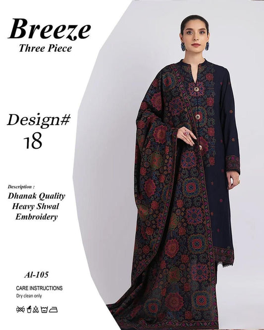 Bareeze Dhanak 3 piece
