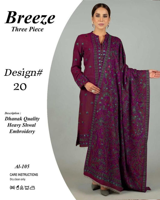 Bareeze Dhanak 3 piece